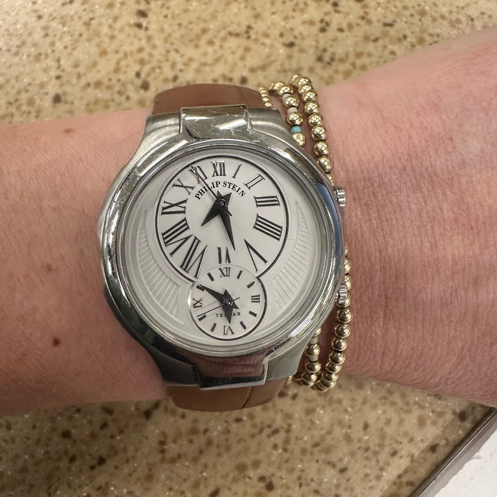 Philip Stein classic round women’s watch